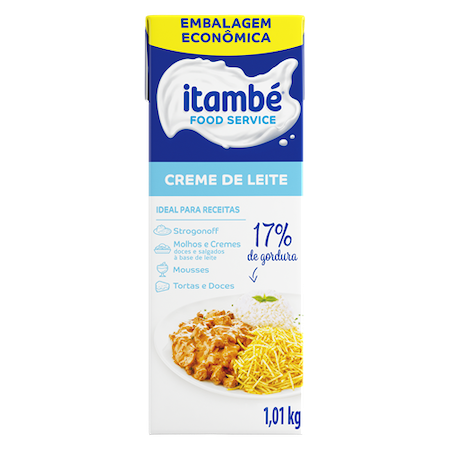 CREME DE LEITE 17% CARTONADO 1,01Kg