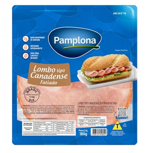 LOMBO TIPO CANADENSE DEF FATIADO PAMPLONA 12X180G
