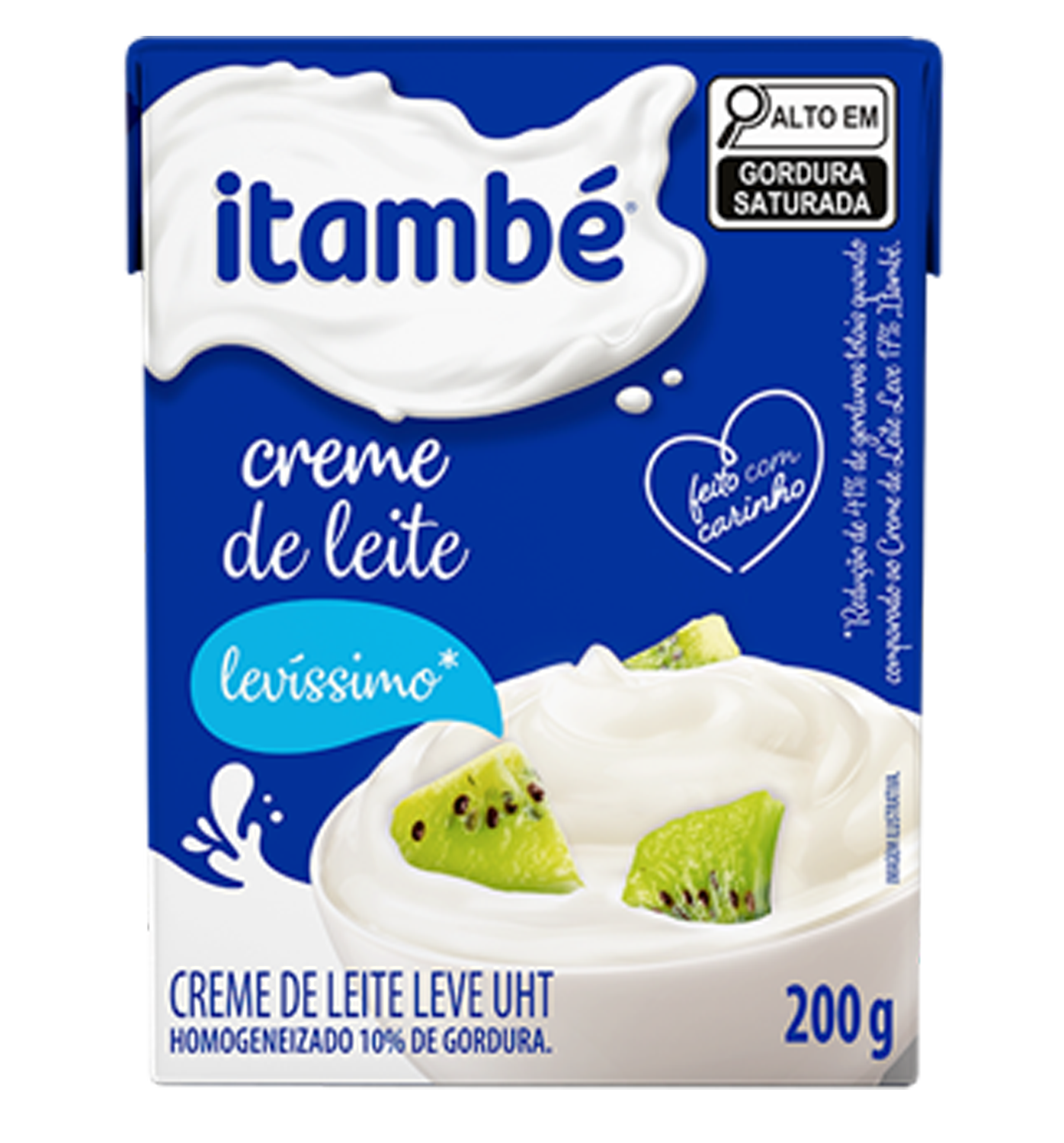 CREME DE LEITE 10% LEVE ITAMBE 200g