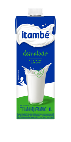 LEITE UHT DESNATADO ITAMBE 12X1L