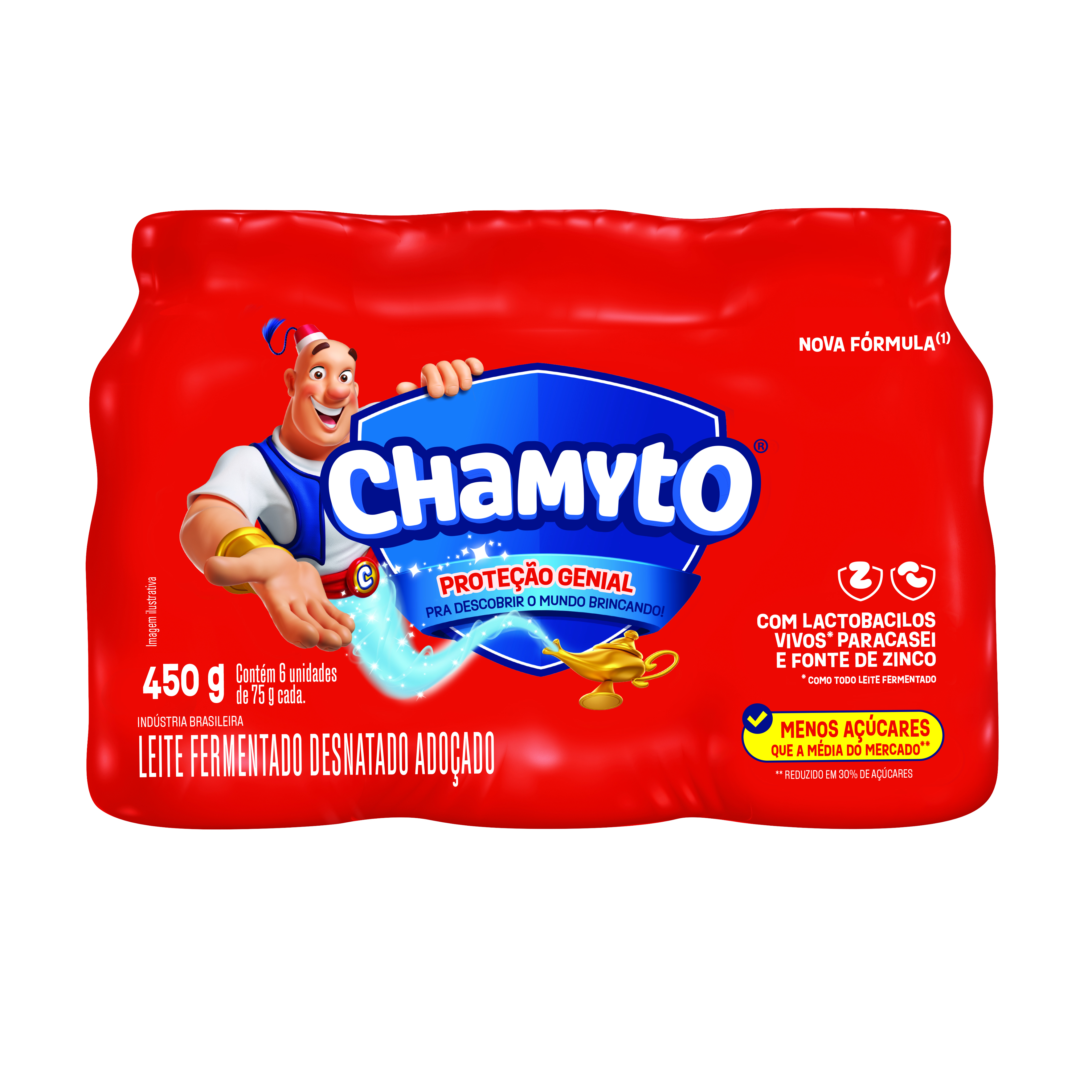 CHAMYTO LEITE FERMENTADO6X07521X450