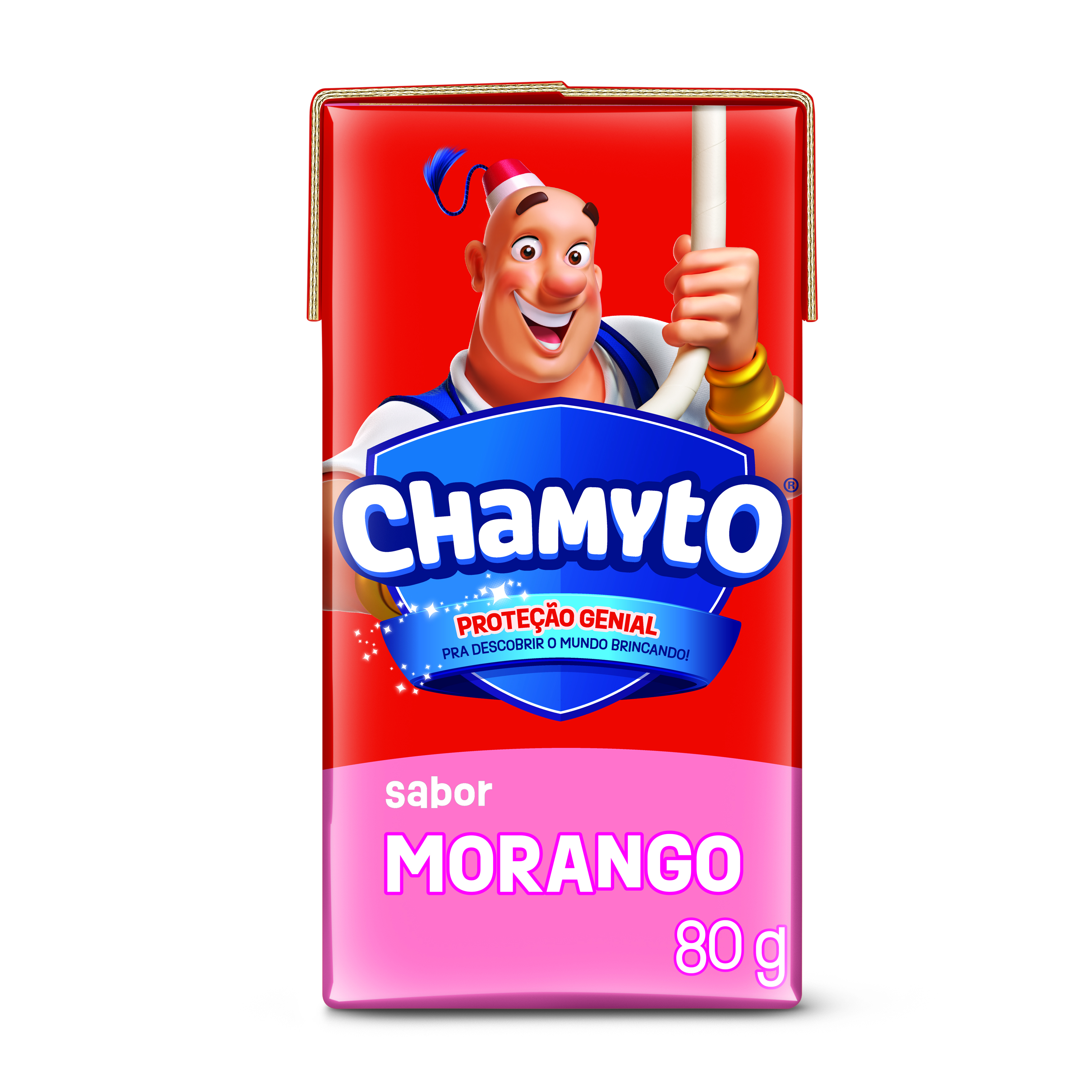 CHAMYTO LEIFERM MORANGO TETRA 30X0,80G 