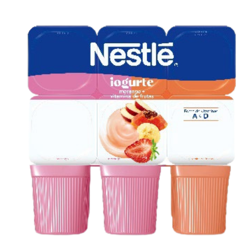 NESTLE IOGURTE POLPA 2 SABORES 6X510G 